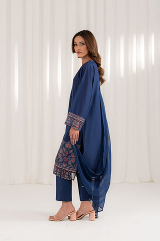 3 Piece Lawn Embroidered Suit (CS0076)