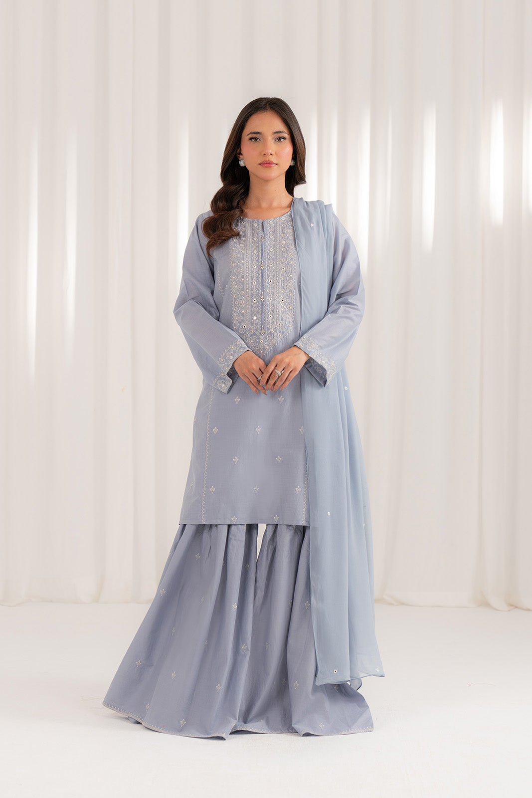 3 Piece Lawn Embroidered (CS0087)