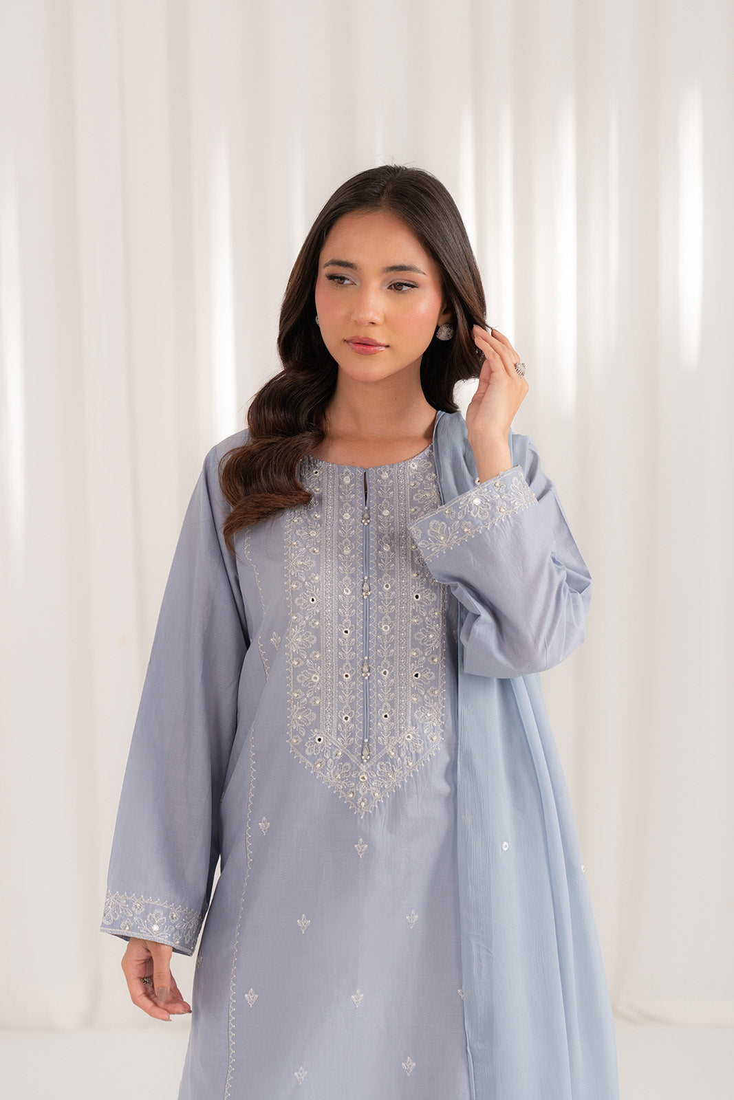3 Piece Lawn Embroidered (CS0087)