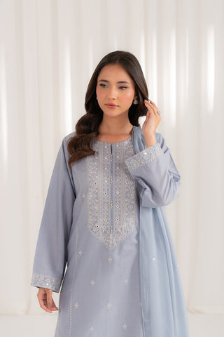 3 Piece Lawn Embroidered (CS0087)