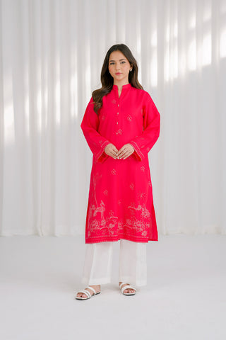 1 Piece Lawn Embroidered Shirt (CS0093)