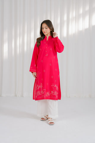 1 Piece Lawn Embroidered Shirt (CS0093)