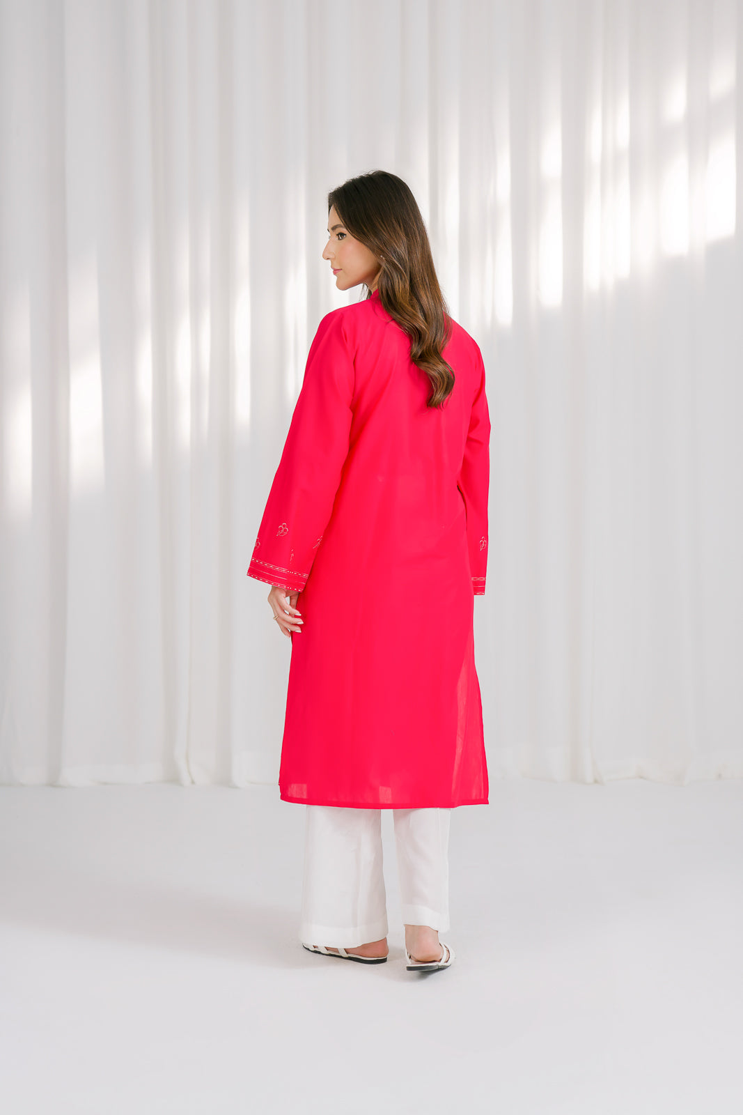 1 Piece Lawn Embroidered Shirt (CS0093)