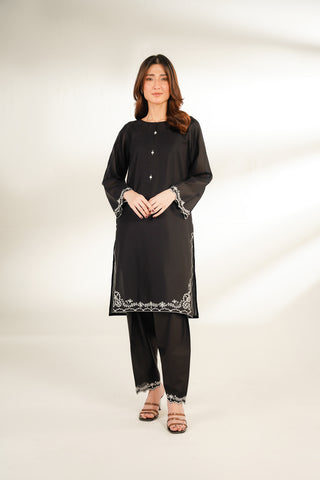 2 Piece Lawn Embroidered Suit (CS0113)