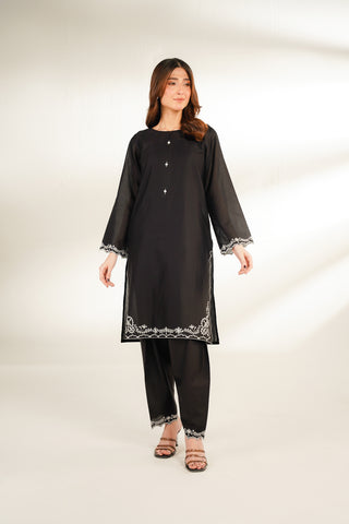 2 Piece Lawn Embroidered Suit (CS0113)