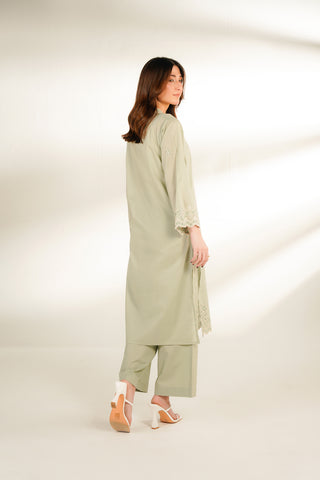 2 Piece Lawn Embroidered Suit (CS0129)