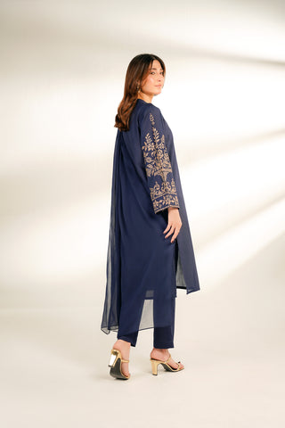 3 Piece Lawn Embroidered Suit (CS0130)