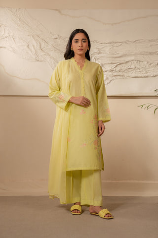 3 Piece Lawn Embroidered Suit (CS0131)