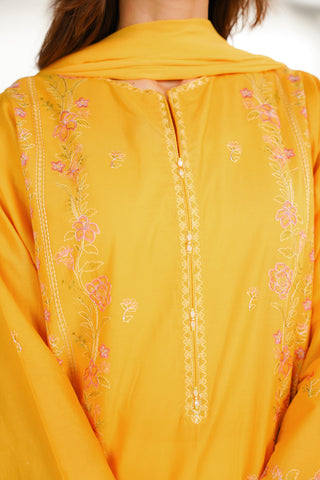 2 Piece Lawn Embroidered Suit (CS0135)