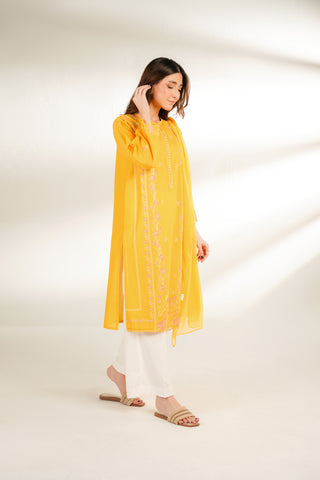 2 Piece Lawn Embroidered Suit (CS0135)