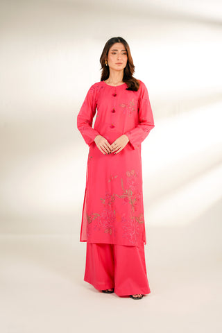 2 Piece Lawn Embroidered Suit (CS0137)