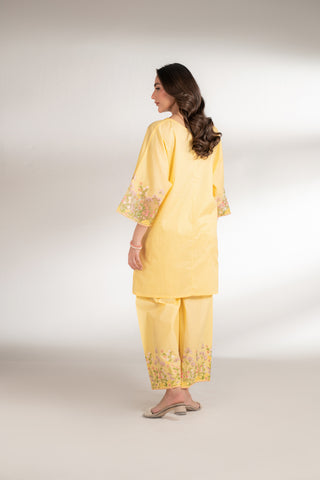 2 Piece Lawn Embroidered Suit (CS0138)