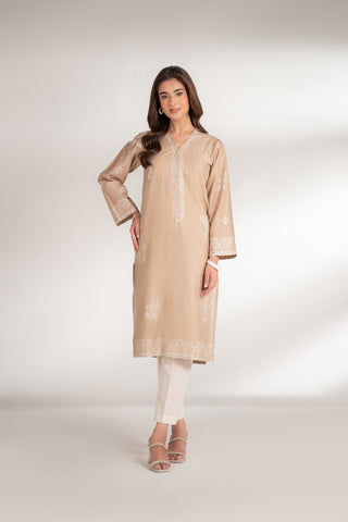 1 Piece Lawn Embroidered Shirt (CS0142)