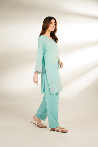 2 Piece Lawn Embroidered Suit (CS0150)