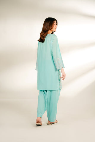 2 Piece Lawn Embroidered Suit (CS0150)