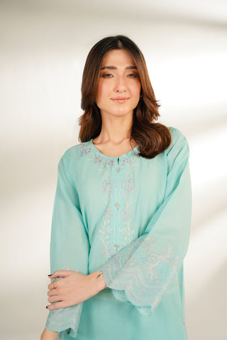 2 Piece Lawn Embroidered Suit (CS0150)