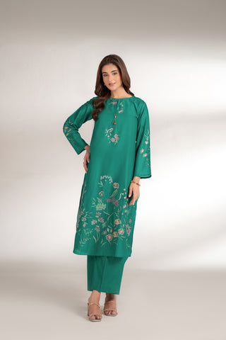 2 Piece Lawn Embroidered Suit (CS0152)