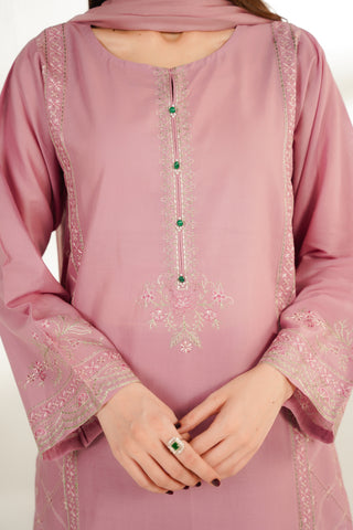 3 Piece Lawn Embroidered Suit (CS0162)