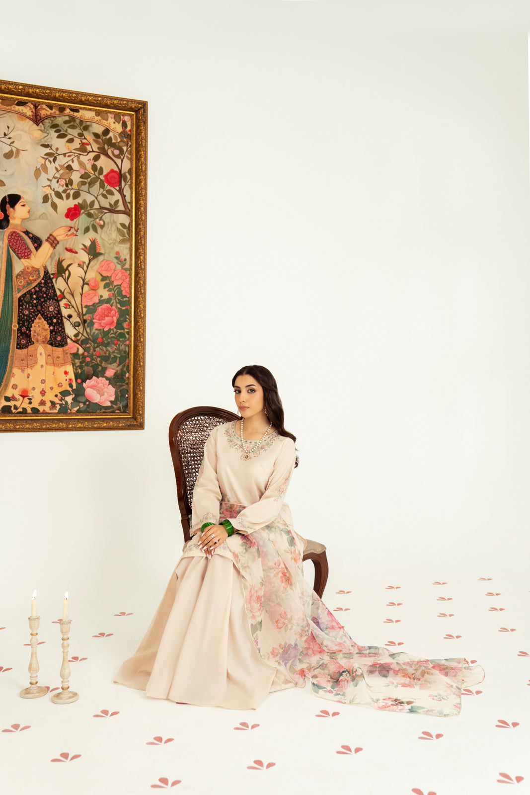 3 Piece Lawn Embroidered Suit (CS0179)