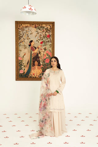 3 Piece Lawn Embroidered Suit (CS0179)
