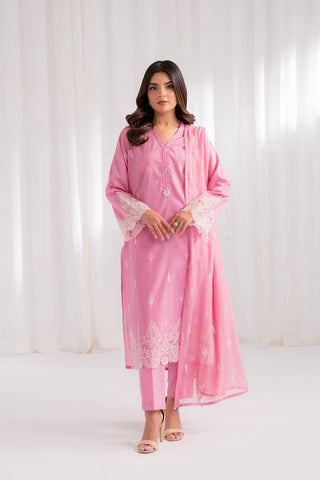 3 Piece Lawn Embroidered Suit (CS0183)