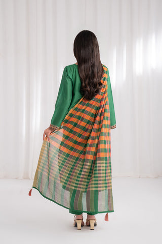 3 Piece Lawn Embroidered Suit (CS0187)