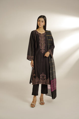 3 Piece Lawn Embroidered Suit (CS0191)
