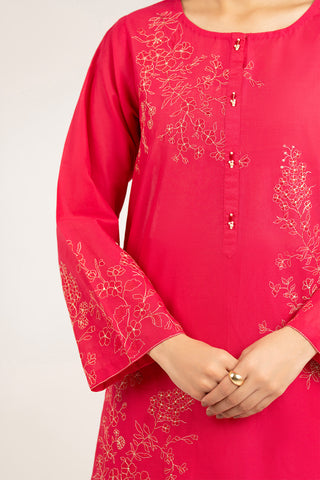 2 Piece Lawn Embroidered Suit (CS0192)