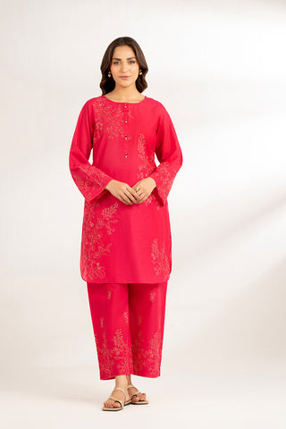 2 Piece Lawn Embroidered Suit (CS0192)