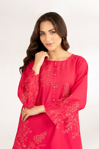 2 Piece Lawn Embroidered Suit (CS0192)