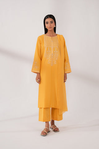 3 Piece Lawn Embroidered Suit (CS0215)