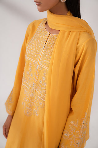 3 Piece Lawn Embroidered Suit (CS0215)