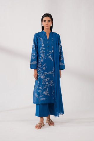 3 Piece Lawn Embroidered Suit (CS0217)