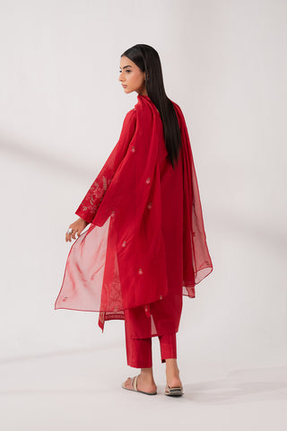 3 Piece Lawn Embroidered Suit (CS0219)
