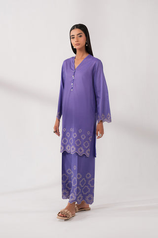 2 Piece Lawn Embroidered Suit (CS0220)