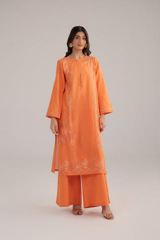 2 Piece Lawn Embroidered Suit (CS0227)