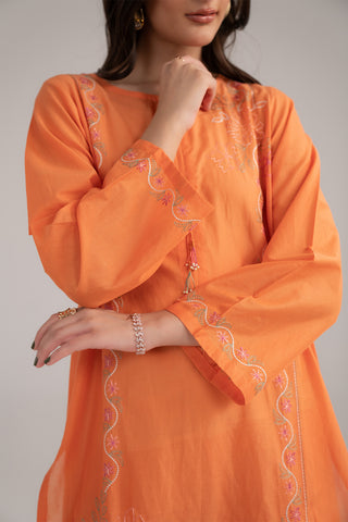 2 Piece Lawn Embroidered Suit (CS0227)