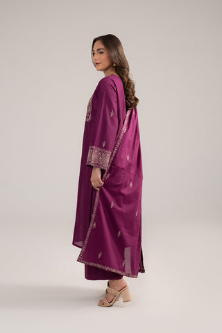 3 Piece Lawn Embroidered Suit (CS0228)