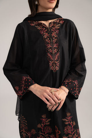 3 Piece Lawn Embroidered Suit (CS0229)