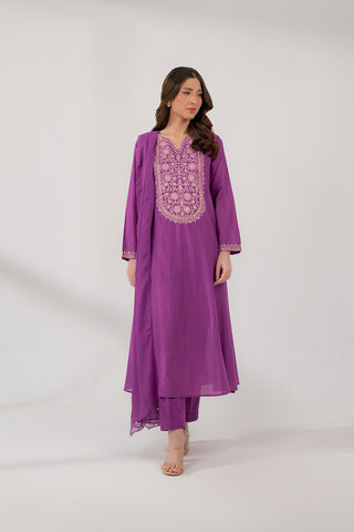 3 Piece Lawn Embroidered (CS0244)