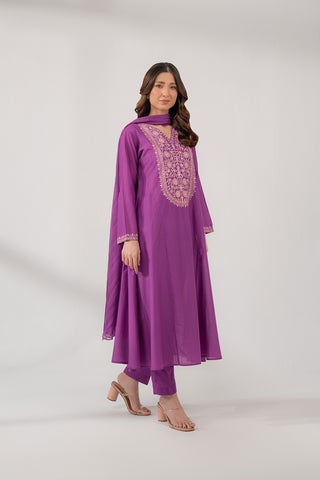 3 Piece Lawn Embroidered (CS0244)