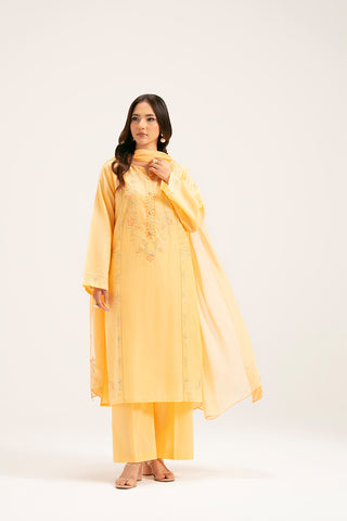 3 Piece Lawn Embroidered (CS0247)