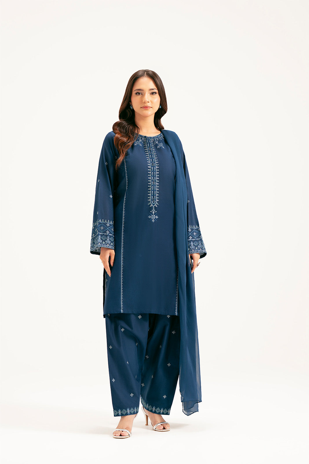 3 Piece Lawn Embroidered (CS0249)