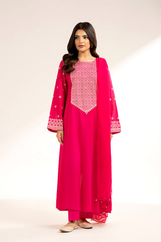 3 Piece Lawn Embroidered (CS0251)