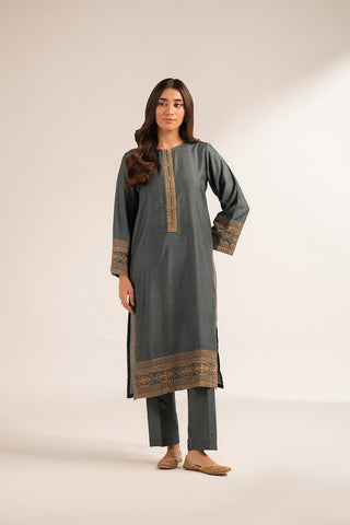 2 Piece Cotton Silk Embroidered (CS0252)