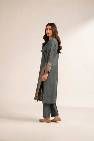 2 Piece Cotton Silk Embroidered (CS0252)