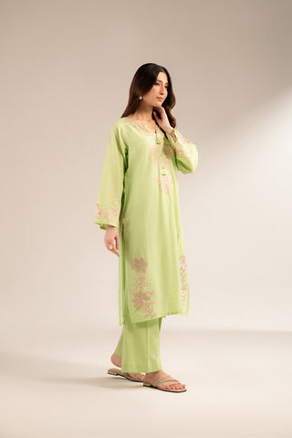 2 Piece Printed Lawn Embroidered Suit (CS0253)