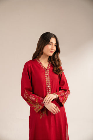2 Piece Lawn Karandi Embroidered (CS0254)