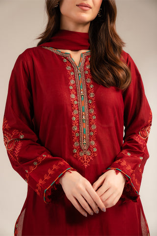 3 Piece Lawn Embroidered (CS0255)