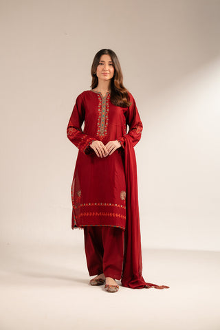 3 Piece Lawn Embroidered (CS0255)